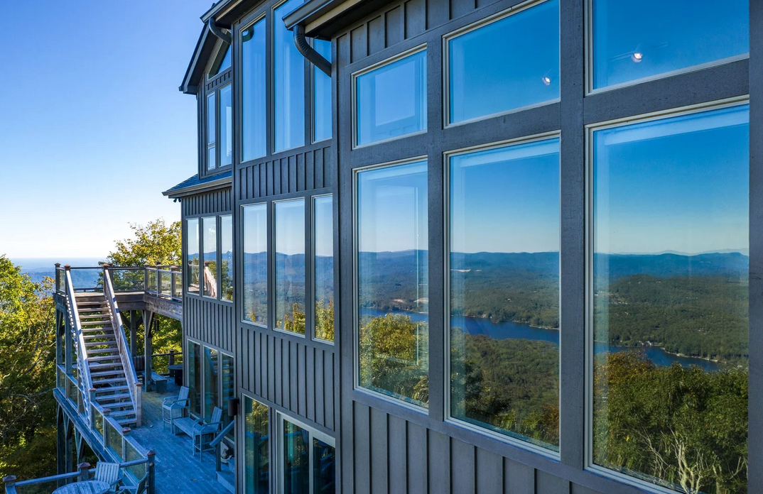 Aerial photography of homes